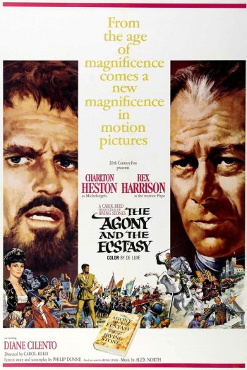 Смотреть онлайн Муки и радости (1965)