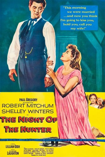 Смотреть онлайн Ночь охотника (1955)