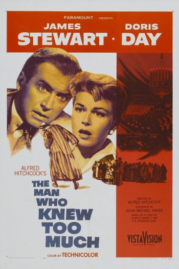 Смотреть онлайн Человек, который слишком много знал (1955)