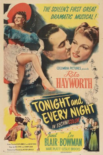 Смотреть онлайн Сегодня вечером и каждый вечер (1945)