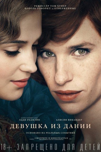 Смотреть онлайн Девушка из Дании (2015)